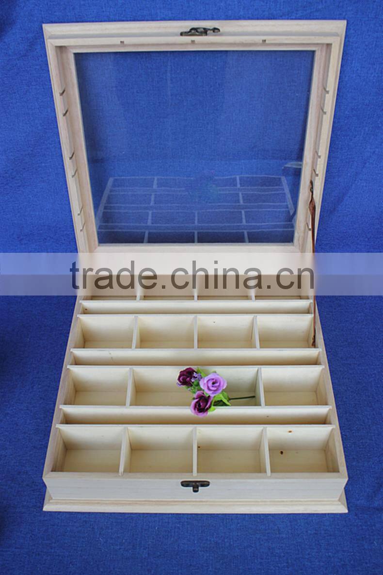 rectangle empty wood boxes for chocolates