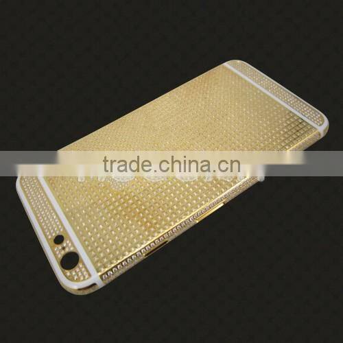 Hot new products for 2015 for iphone 6s/6s plus gold housing replacement,for iphone 6s diamond housing