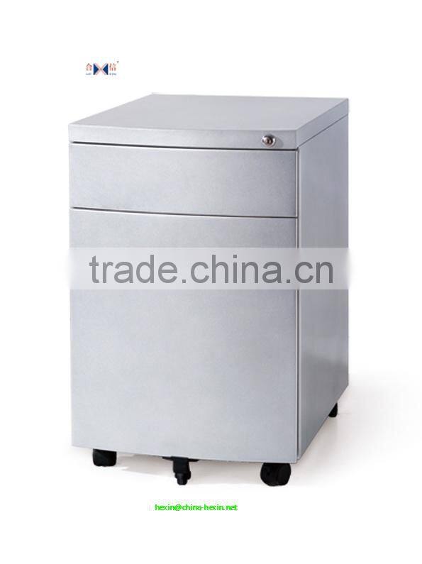 Hot sale Fashion metal Mobile Pedestal,3-drawer filing Cabinet,office filing storage cabinet design