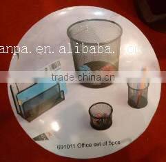 China Wholesale Promotional Gifts Metal Mesh Office and School Stationery Gift Set