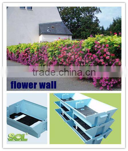 2015 SOL Colored PLASTIC vegetable container automatic watering pot