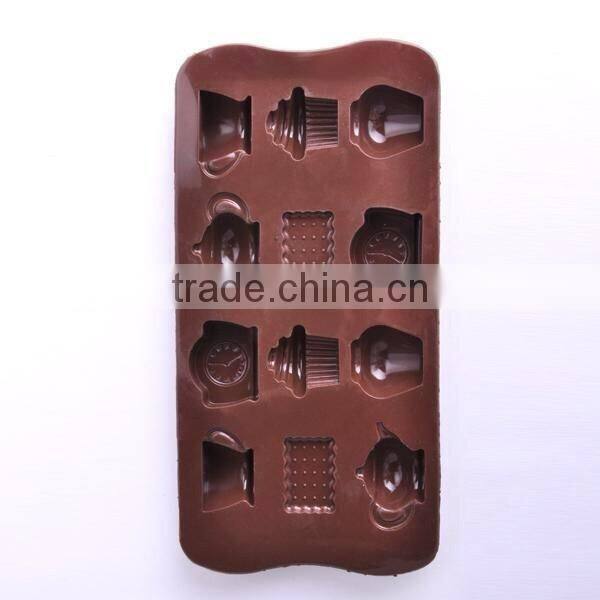 FDA grade Chocolate Cake Decorating Silicone Molds Candy Tools