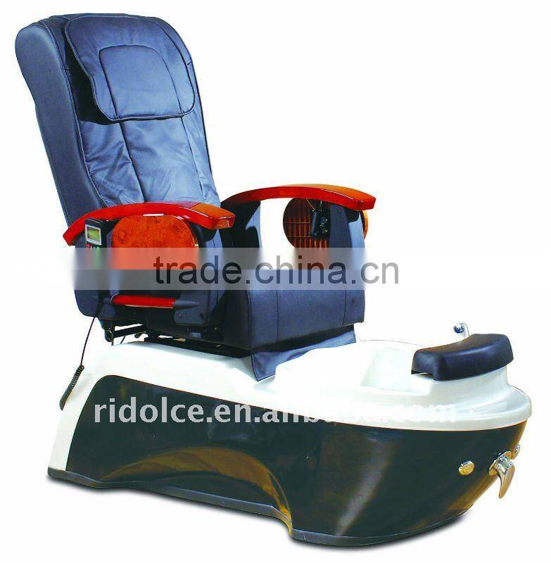 Electric Pedicure Chair / Salon Furniture used electric massage table deluxe massage chair A009H