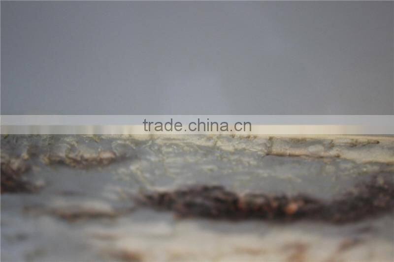 brand name high quality artificial real touch bark PU tree skin