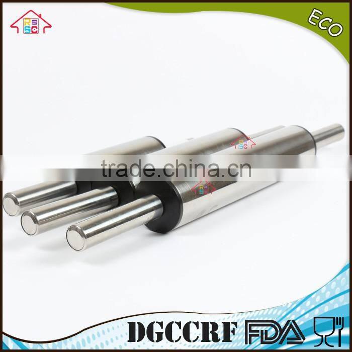 NBRSC OEM/ODM customized size Non stick stainless steel Rolling Pin with plastic core for Kids