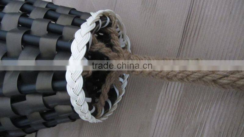 Outdoor swing bed with canopy