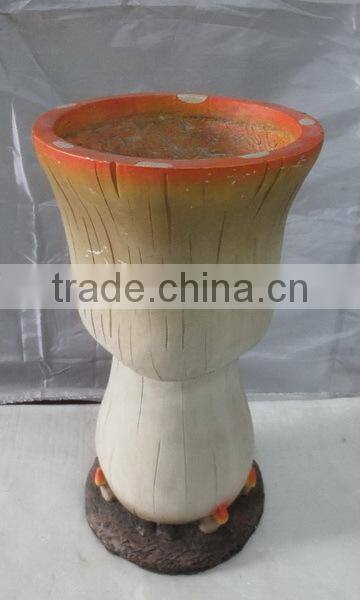 knock-down Garden fiberglass planter flowerpot