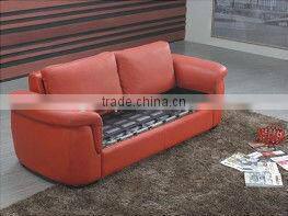 Bisini Modern Simple Red Leather Hotel Sofa (BG90451)