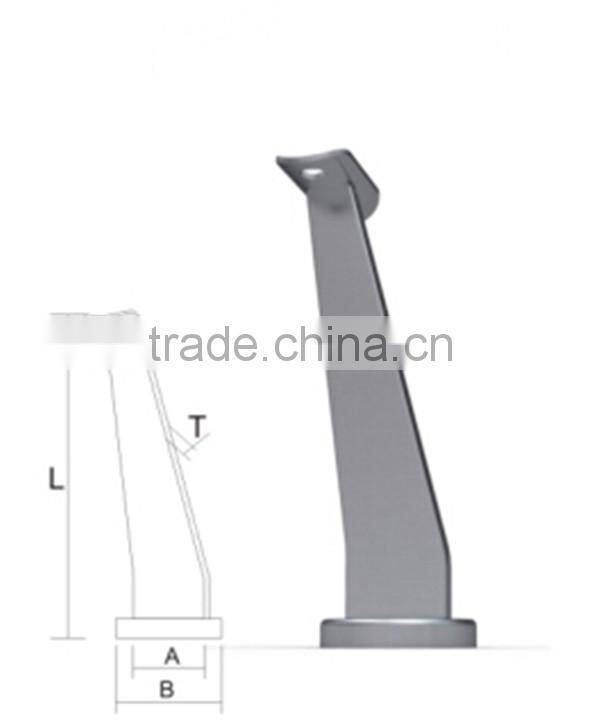 Stainless Steel Mini Solid Balustrade Safety Barriers Balustrade