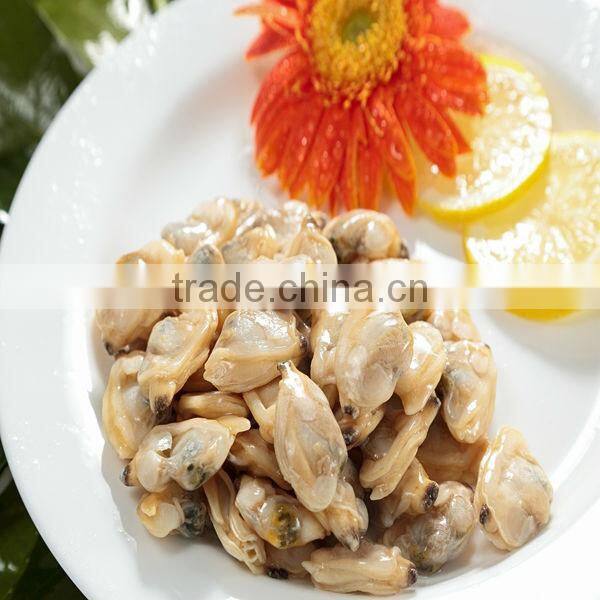Frozen cooked baby clam meat