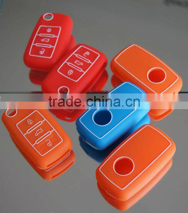 Silicone Protecting Key Car Case Fob Holder for Teana