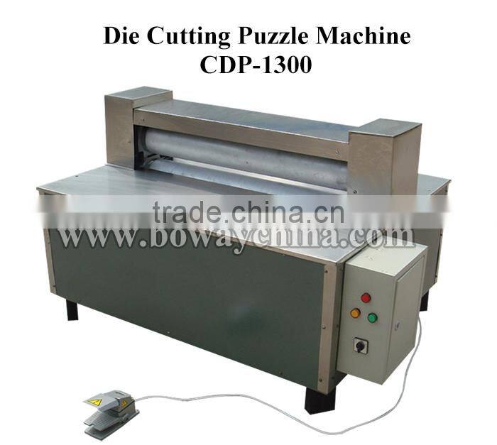 CDP-1300 Boway service Electric 30 pieces jigsaw puzzle cutting machine