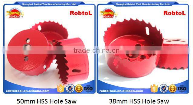 60mm M16 HSS Hole Saw Cutter Drill Core Bits Kit Set Carbide Tipped HSS Bi-Metal