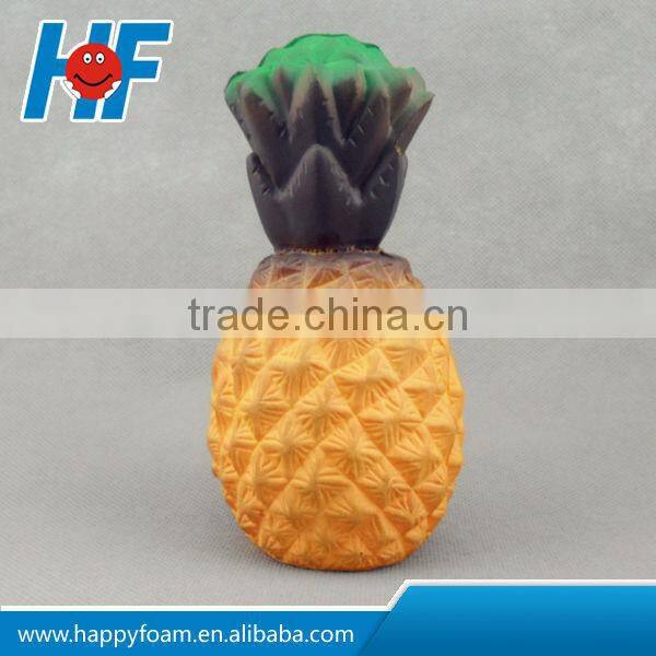 pu banana shape antistress for promotional gifts