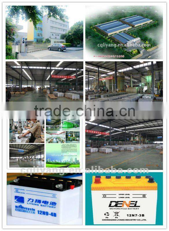 Motorcycle Lead Acid Storage (12V 4AH dry-charged motorcycle battery)