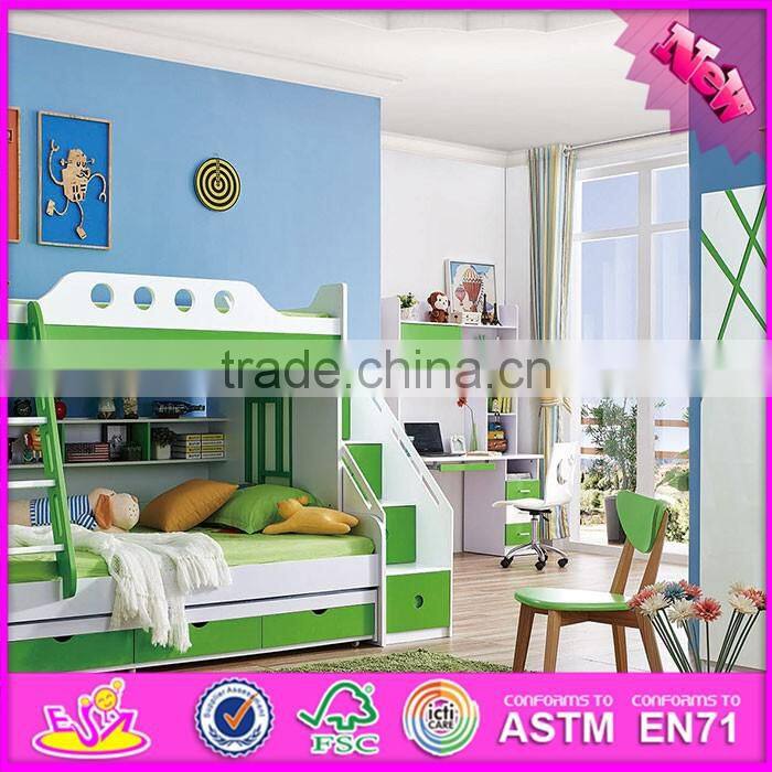 2016 high quality comfortable children wooden furniture sale W08H035