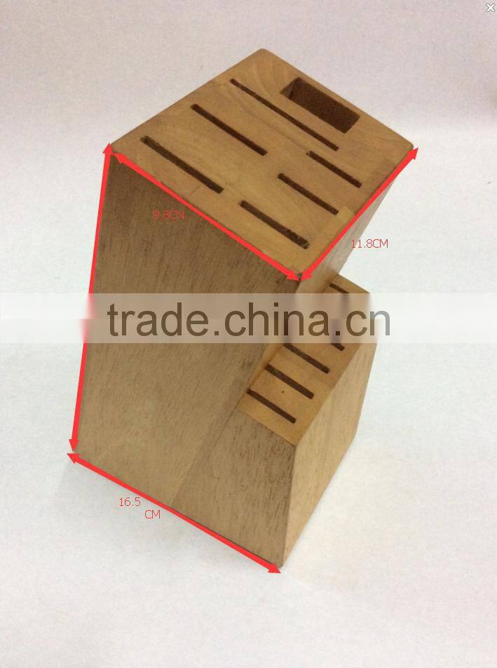 13 slots Knife Block,wooden blocks,wooden holder,stander