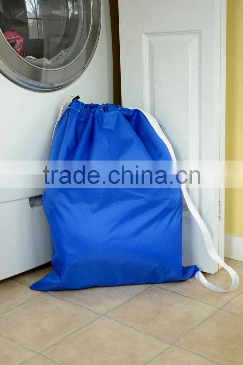 High quality laundry wash bags with shoulder strap for hotel