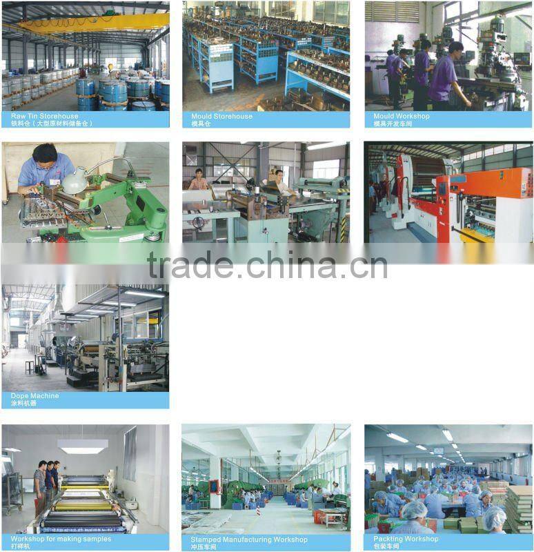 Special butterfly-shape tin box