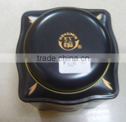 Exquisite Tea Can, Wave Shaped Tea Canister