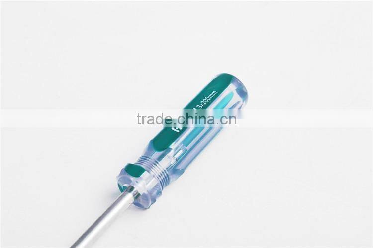 Cr-V Magnetic Screwdriver with Crystal Handle
