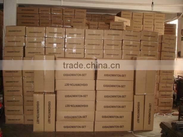 4 player badminton set