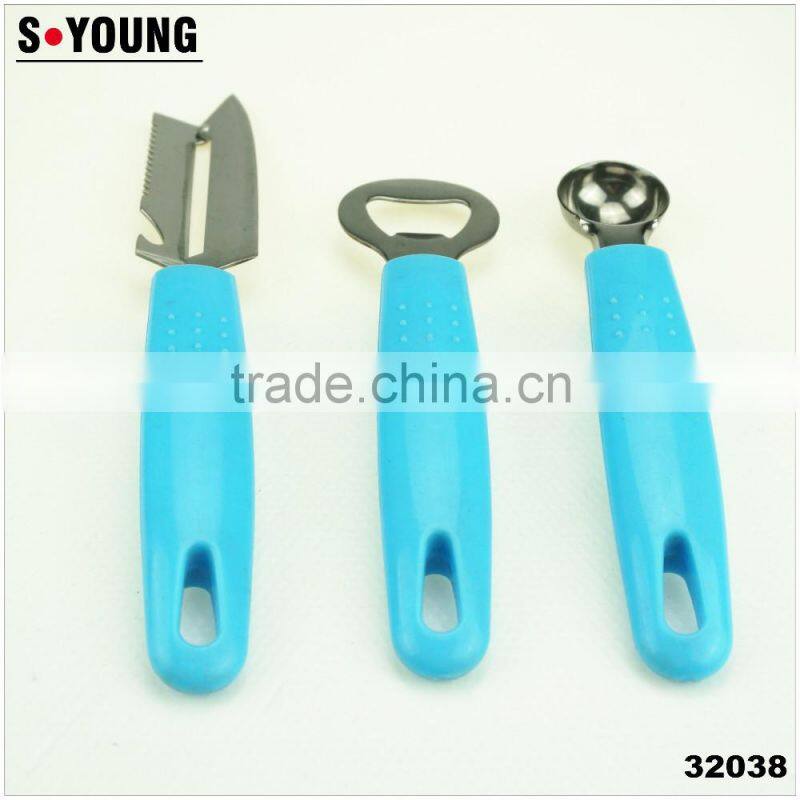 32038 Kitchen gadget kitchen tool grater peeler bottle opener ice cream spoon