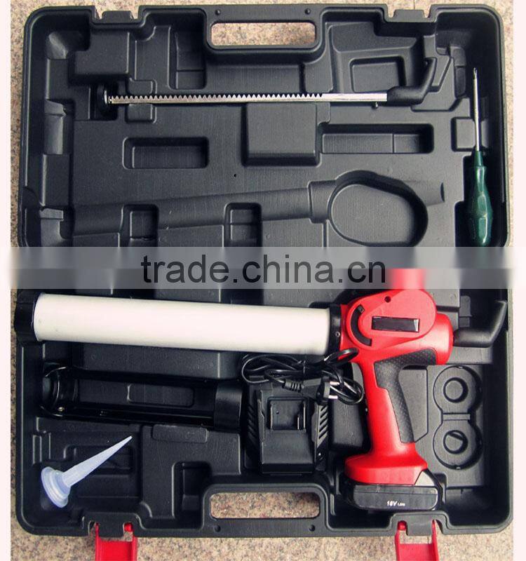 2015 new arrival best selling battery operated dripless silicone injection sealant gun