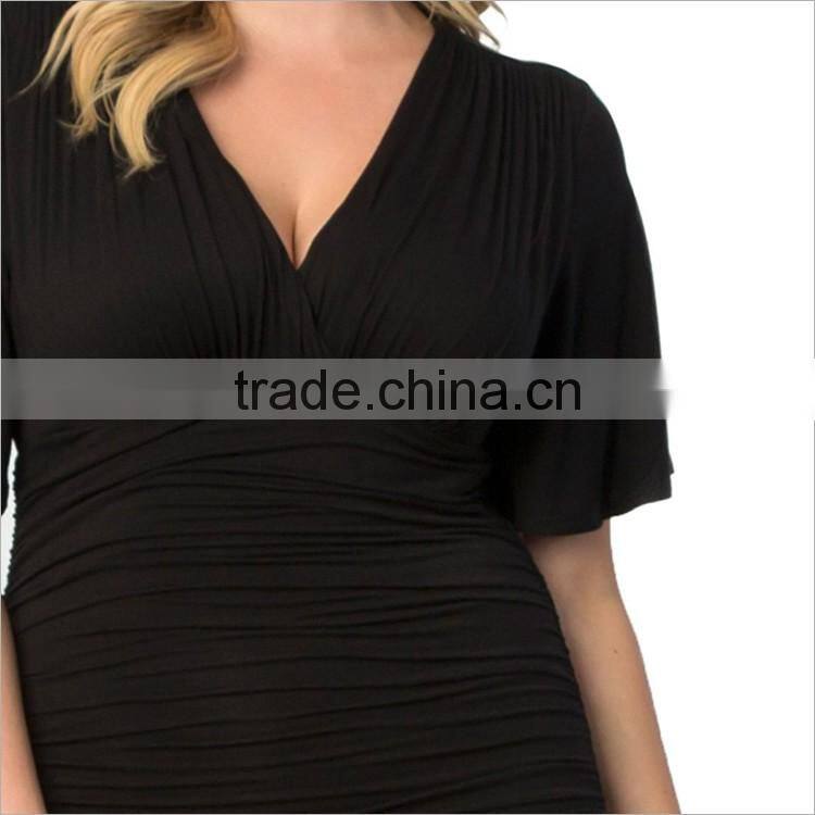 Nice fat size women party dress, oem service, young ladies evening dres s