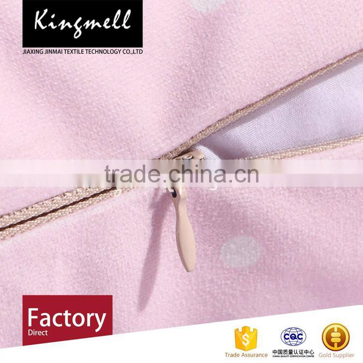 Custom flamingo digital printed plain polyester cushion covers wholesale products