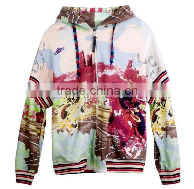 fashion all over sublimation printing fitness hoodie sports hoodie design your own hoodie for women