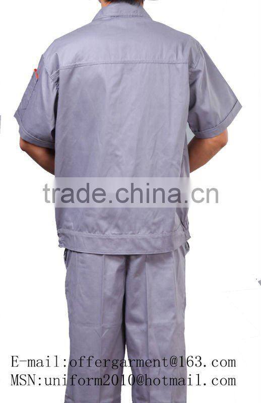 NEW!Man Short Sleeves Working Unifrom Jacket Suits