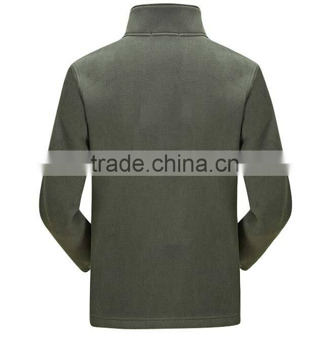 Factory OEM Warm Anti-pilling Men Double Polar fleece Jacket mens coat