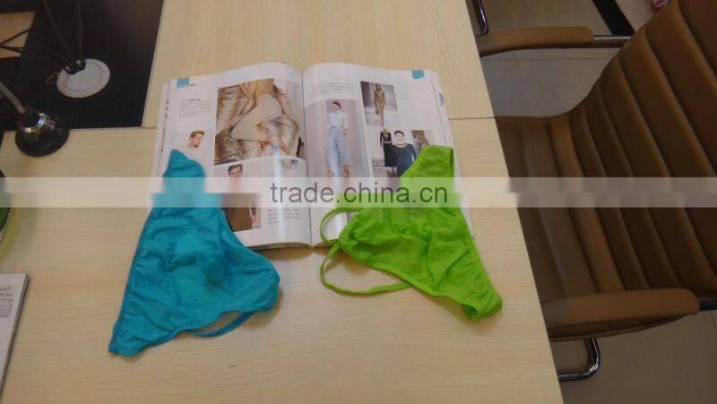 Wholesale sexy boy swimming fabric wearing hot men underwear lingerie