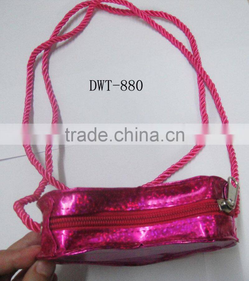 Fashion ITALY SUIE hearted hot popular glitter kids girl glitter bag