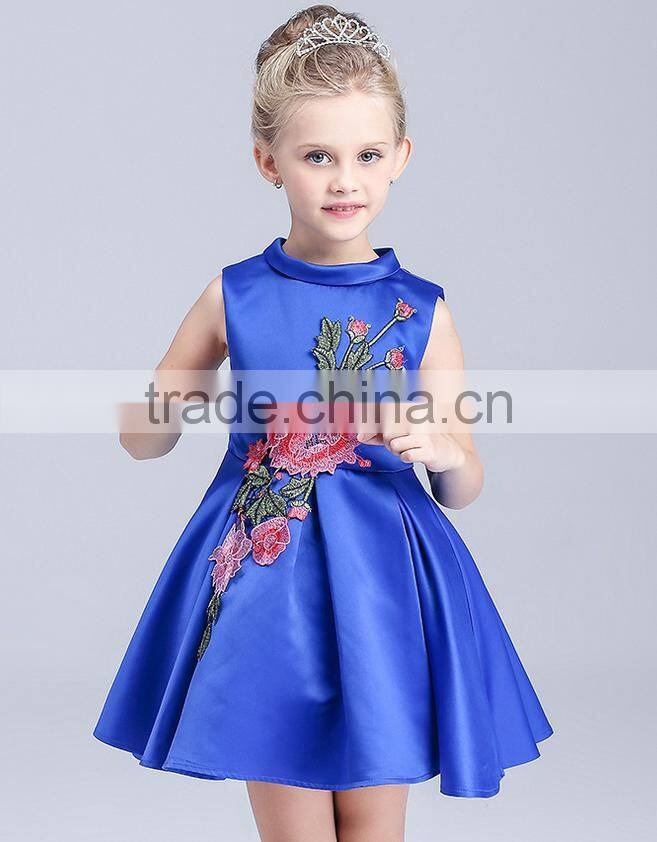 2016 new girl dress embroidered puffy pettiskirt princess skirt summer