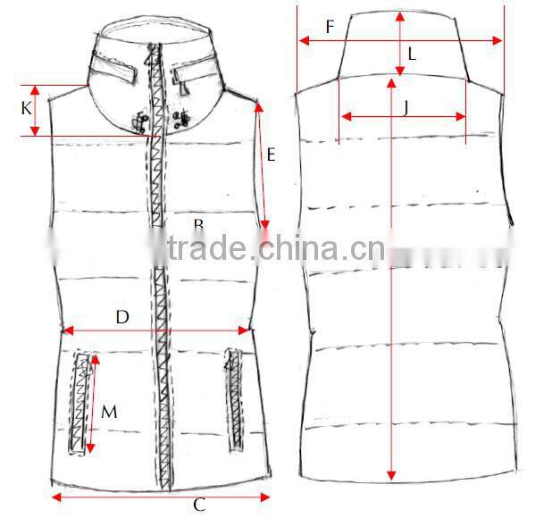 Cheaper Women's Winter Lightweight Vest Jacket Coat With Detachable Hood