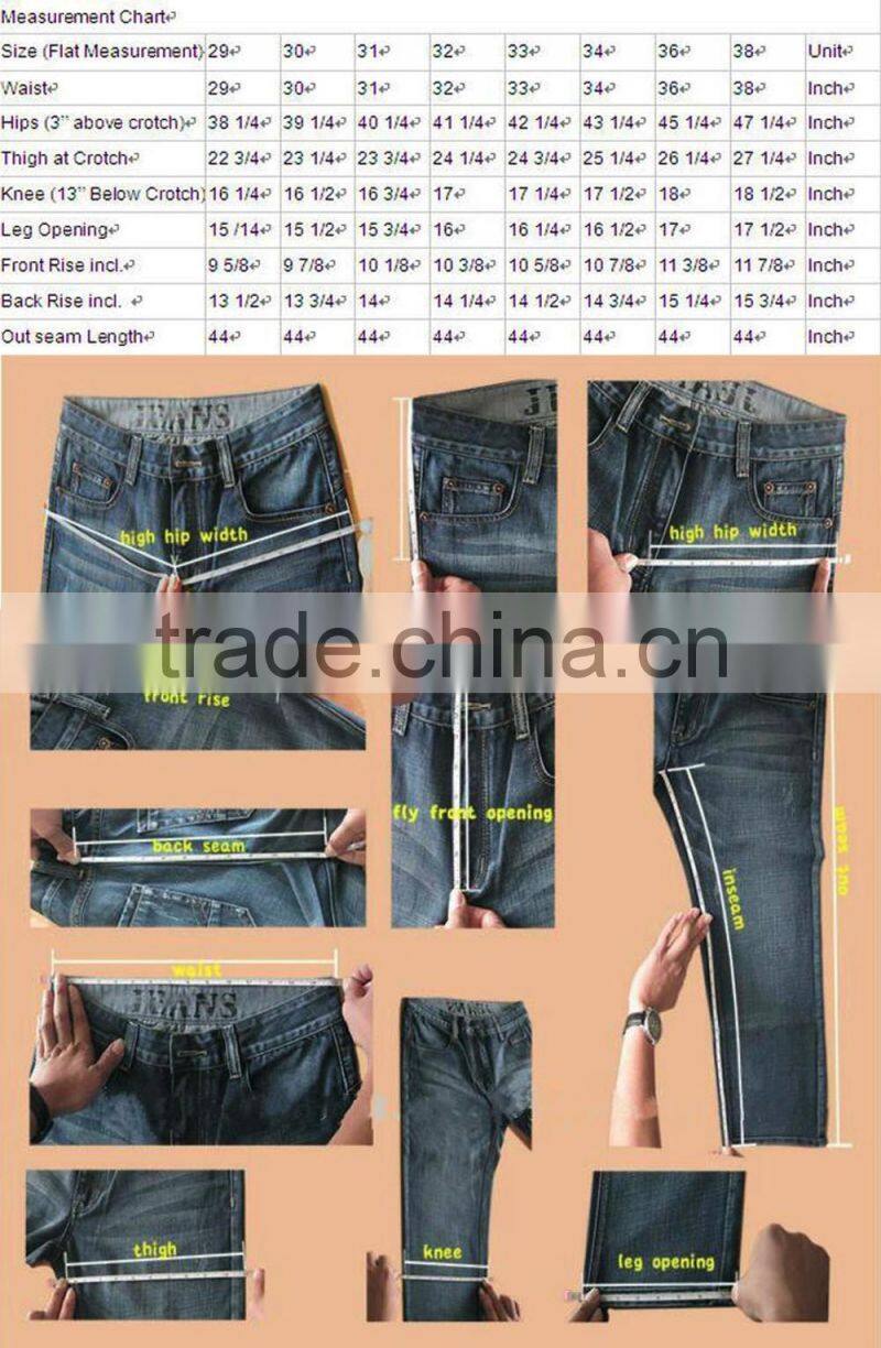 Hot sale mens jeans 2017 fashion skinny denim jeans rips jeans custom