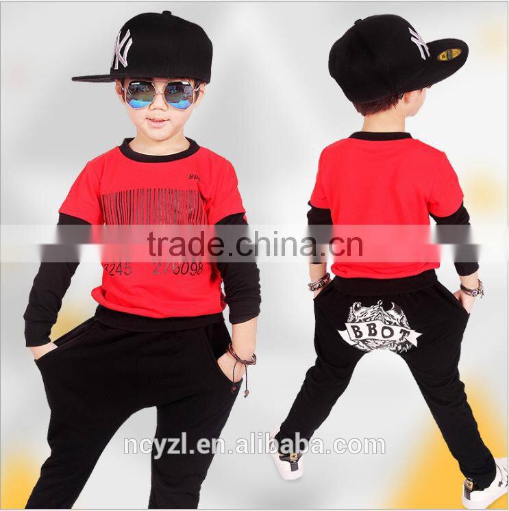 Good quality 2017 New product China wholesale children boys clothing