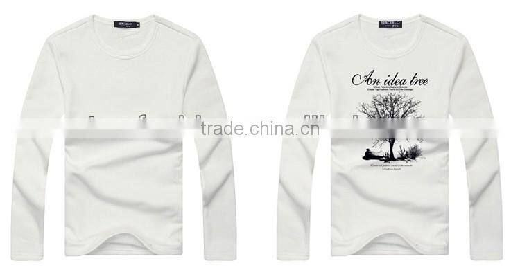 Men's long sleeve Round collar fashion R0017