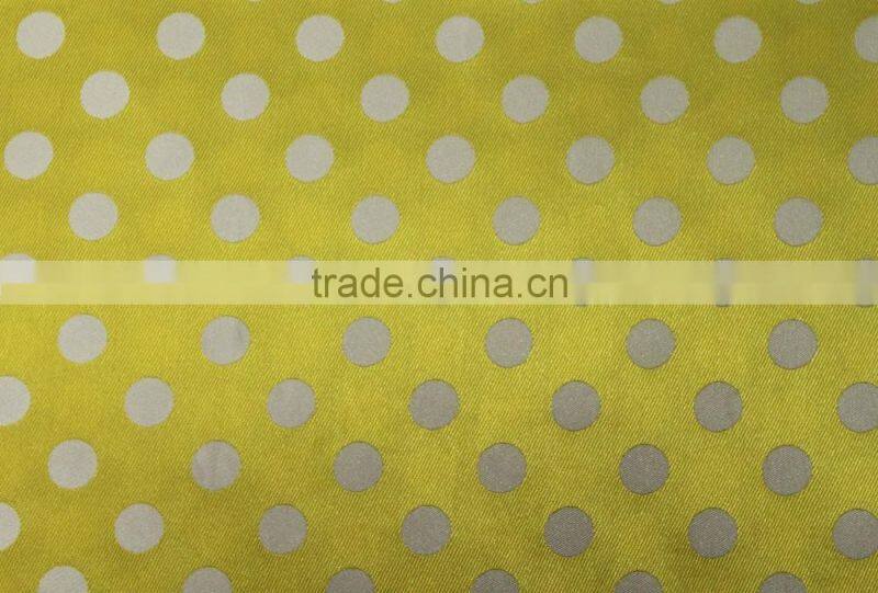 Factory made a order production dots fabric, polyester woven textile