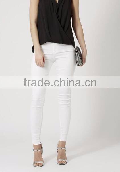 Runwaylover Hot Sale Fashion Ladies Elastic Comfortable Jeans Trousers Wholesale Custom Vintage Women Skinny Denim Jeans Pants