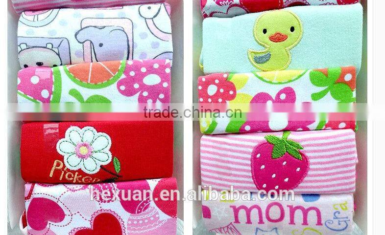 5pcs T-skirt sets, Baby Gift Set New Born Gifts Box Set Baby clothing,babyT-skirt