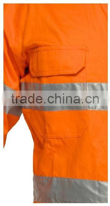 EN 533 AS/NZS 100%cotton drill fire resistant coveralls/clothing