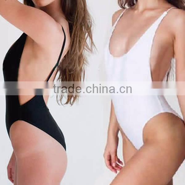one piece swimsuit 2017 women polyester swimwear