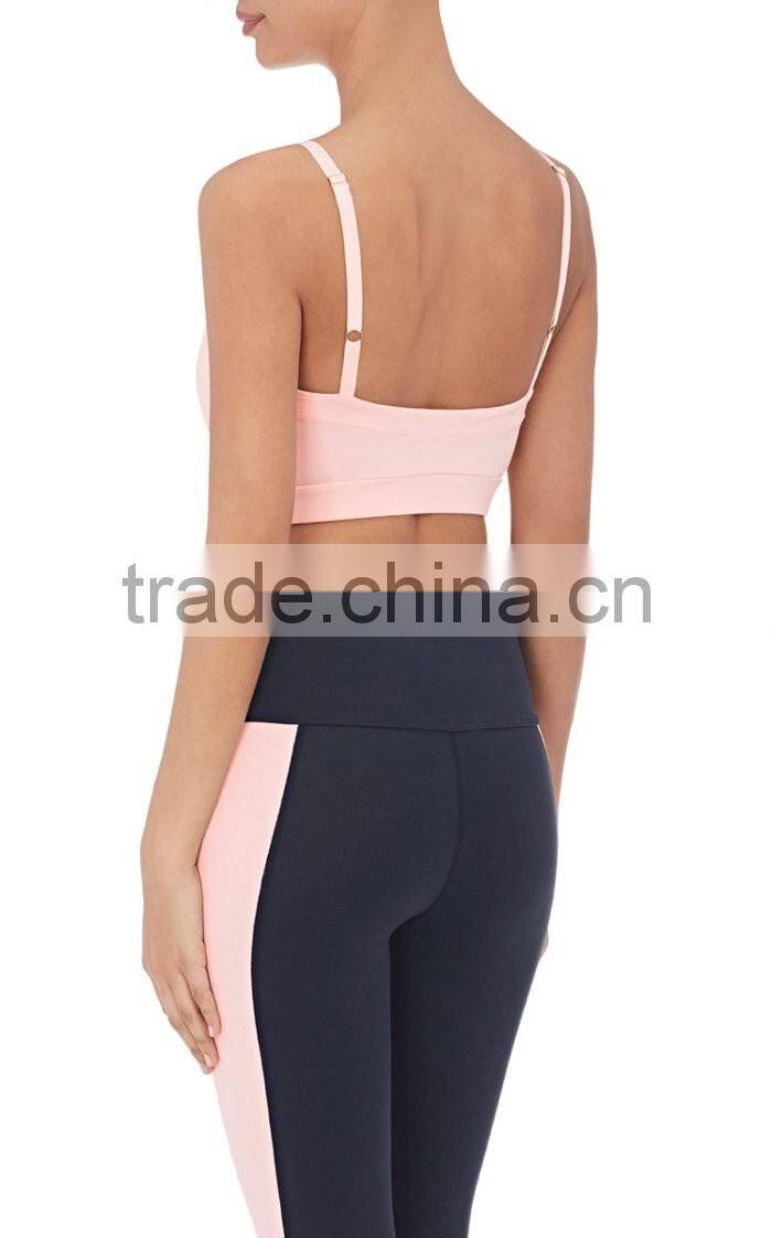 Wholesale sports wear women 2017 tight yoga apperal for fitness/ running/ yoga