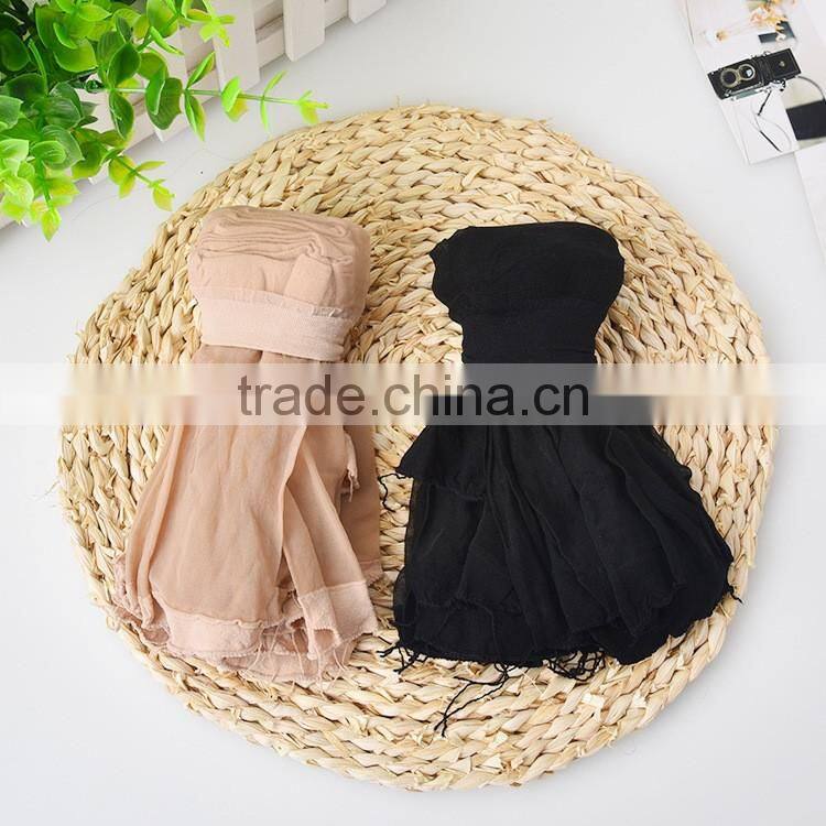 Women Summer Sexy ultrathin transparent Crystal Silk Socks For Woman 2015 Female Elastic Nylon Skin Short Socks