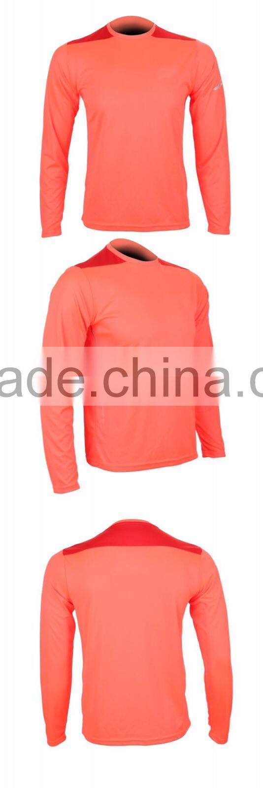 Wholesale Mens Plain Long Sleeve Thermal T Shirt for Sports Fitness