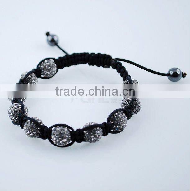 China A stone Shamballa bracelet
