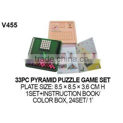 33PC PYRAMID PUZZLE GAME SET